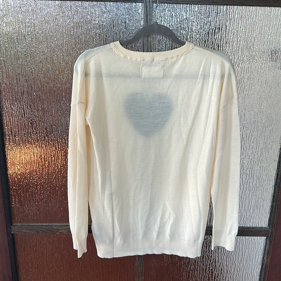 Zadig&Voltaire Women's Love Long Sleeved Knitwear Cardigan Sweater size Large - Picture 9 of 10